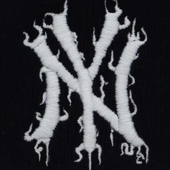 Haunted Starbucks x Have A Great Day 'Black Metal' NYC Halloween Popup Beanie - Picture 3 of 4